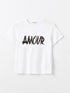 LC Waikiki Crew Neck Printed Women's T-shirt
